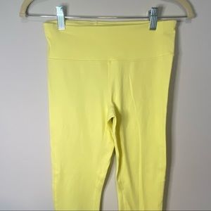 Neon light yellow leggings